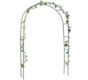 Arco jardín plantas enredaderas altura ajustable