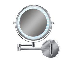 Espejo Led Baño Cosmético con Luz Articulado Abatible