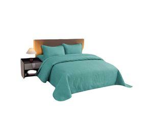 Cubrecama con pompones king-super king