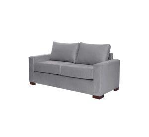 SOFA LIVORNO 2C TELA VELVET GRIS