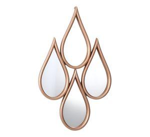 Espejo Decorativo Enmarcado Estilo Europeo Forma Gotas Jhn