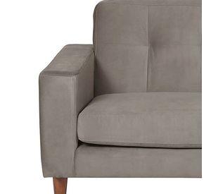 Sofa Salerno 3C Tela Velvet Gris