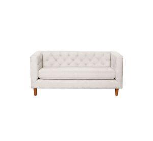 SOFA BRESCIA 2C LINO BLANCO