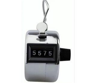Contador Manual Mano Metálico 4 Dígitos