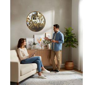 Espejo Pared Decorativo Diseño Funcional Árbol Vida Jhn