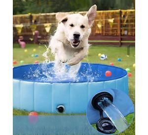 Piscina Pileta Plegable Para Mascotas Y Niños 80x20cm Jhn