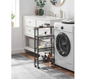 Carro Auxiliar Organizador Bar Cocina 4 Niveles Leiden