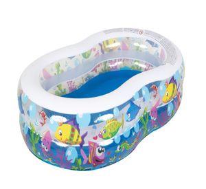 Piscina Inflable Peces 175x109cm