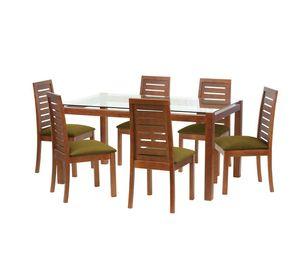 Juego De Comedor Barcelona 1600X1000 S/Tenerife Tela Verde