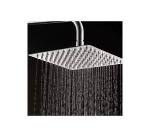 Ducha Columna Llave Paso Cuadrada Acero