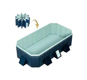 Piscina Rectangular Desmontable Familiar PVC Dura 265x164cm