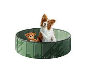 Piscina Plegable Perros Grandes 120x30cm PVC No Inflable