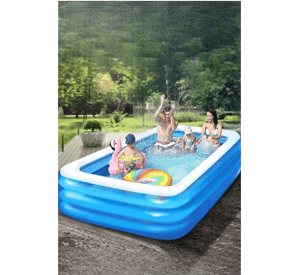 PISCINA INFLABLE RECTANGULAR 260X170X60 CM AZUL