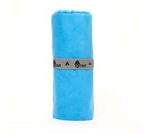 Toalla de microfibra Go Ot 100% reciclada, tamaño L Azul