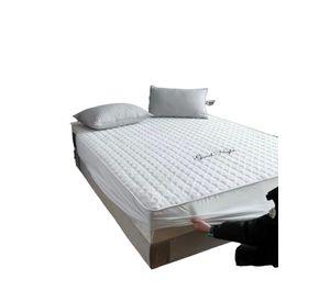 Cubre colchón Impermeable 2 Plazas Blanco