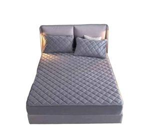 Cubre colchón Impermeable 2 Plazas Gris