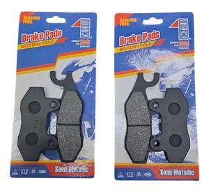 Pastillas Freno Delanteras Y Traseras Moto Euromot Gxt 250