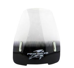 CUBRE VIENTO PARA MOTO CHICO PROBIKER BORDE PIGMENTADO NEGRO