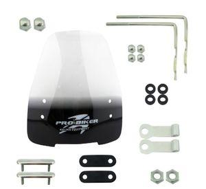 CUBRE VIENTO PARA MOTO CHICO PROBIKER BORDE PIGMENTADO NEGRO