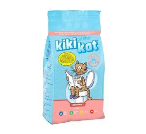 Arena aglomerante KikiKat 4,35 kg Baby Powder