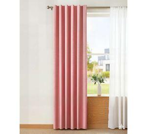 CORTINA BLACKOUT ENGOMADA 2 PAÑOS COLOR ROSADO