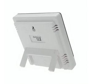 Termómetro Higrómetro Ambiental, Reloj , Alarma