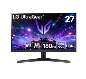 Monitor Gamer LG Ultragear 27GS60F-B 27" FHD IPS, 180hz, 1ms, G-Sync, FreeSync, HDR 10