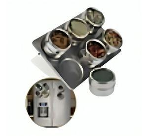 Organizador Condimentos Cocina 6 Piezas Frascos Especieros