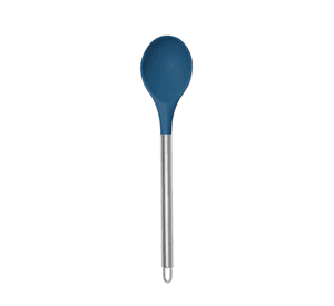 Cuchara Silicona Mango Acero Azul FTA