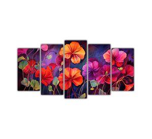 Artes De Pared Creativa: Nasturtium Herbs 150x75 Cm