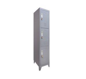Locker 3 puertas M1-03 PTC gris Maletek