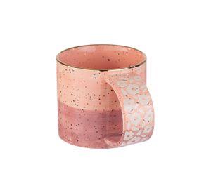 Taza Cerámica Pink & Violet 350 ml