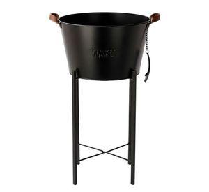 HIELERA METALICA RACK + ABRIDOR CERVEZA WAYU