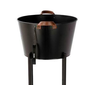 HIELERA METALICA RACK + ABRIDOR CERVEZA WAYU