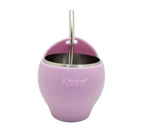 Mate Set Con Bombilla Keep 230 ml
