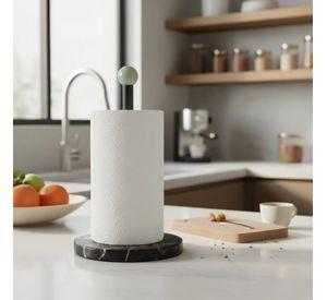 Portarrollo Cocina Base Estable Decoración Minimalista AJ
