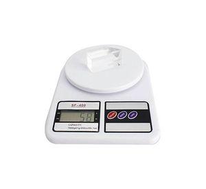 Pesa Digital Productos Cocina 10 KG Blanca