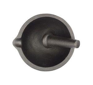 Mortero Fierro 13cms Negro Lugano