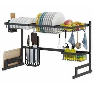 Rack Escurridor Organizador Cocina Secador Platos 85cm XL