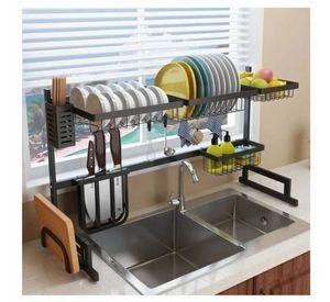 Rack Escurridor Organizador Cocina Secador Platos 85cm XL