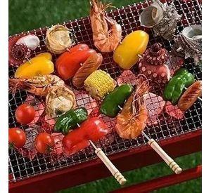 50 Fierros Para Anticuchos Brochetas Asados Pinches Norplat