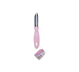 Kit de rebanador y peladores rosado