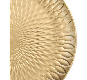 Set 2 Plato Base Mesa Elegante Decorativo 30cm Jhn