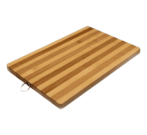 Tabla De Bambu Para Picar 36x26x2cm Rayada