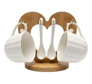 Set 2 Tazas Soporte Exhibición Decorativo Funcional Jhn