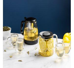 Tetera 1lt Vidrio Borosilicato Bristol Lugano
