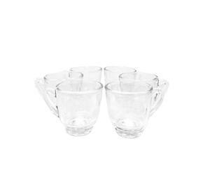 Set De Tazas De Vidrio Para Cafe Espresso Pequeñas