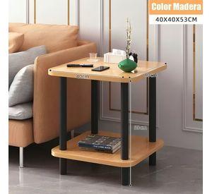 Mesa De Centro Minimalista Madera Sala De Estar Auxilia Mesa