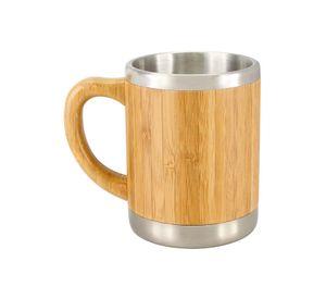 MUG Taza Madera Bambú Asa Ecológico 350 CC