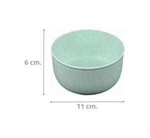 Pack 4 Bowl De Fibra De Trigo Ecologico